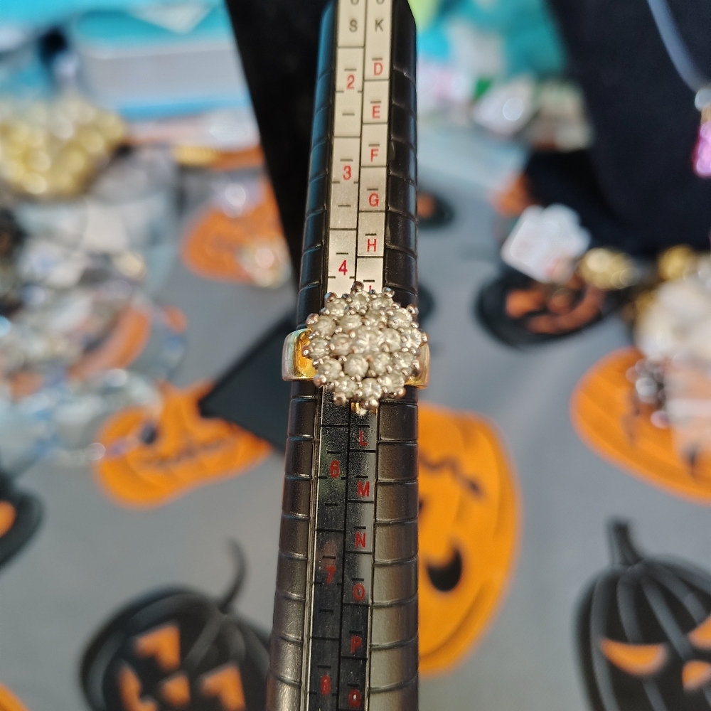 Rhinestone ring